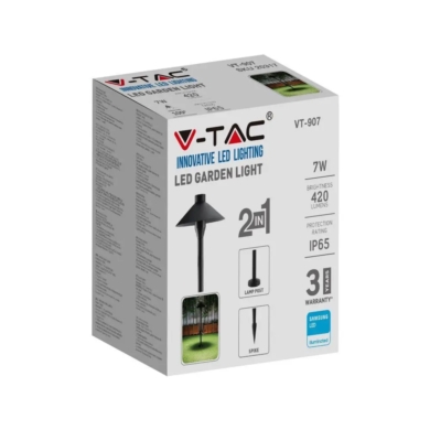 Słupek V-TAC SKU20316 VT-907 3000K 7W 420lm