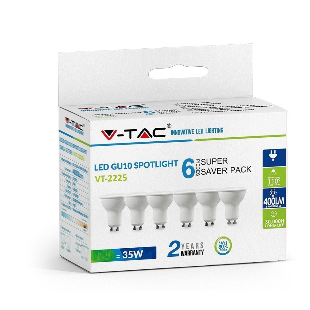 Żarówka V-TAC SKU212739 VT-2225 3000K 4,5W 400lm