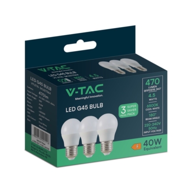 Żarówka V-TAC SKU217364 VT-2176 6500K 4,5W 470lm