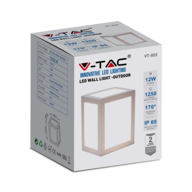 Oprawa V-TAC SKU218334 VT-822 3000K 12W 1350lm