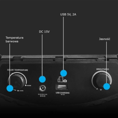 Lampa V-TAC SKU23047 VT-45055 3200K-5500K 55W 6000