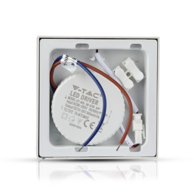 Panel V-TAC SKU4919 VT-1805SQ 3000K 18W 1500lm