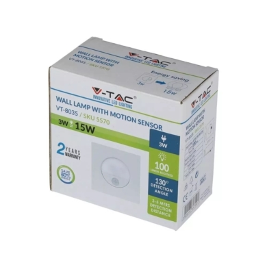 Oprawa V-TAC SKU5570 VT-8035 4000K 3W 100lm