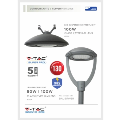 Oprawa V-TAC SKU545 VT-115ST 4000K 100W 13000lm