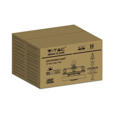 Oprawa V-TAC SKU7656 VT-9219 4000K 200W 37000lm