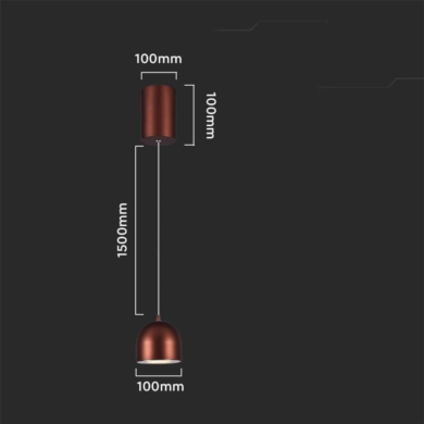 Oprawa V-TAC SKU7997 VT-7795 3000K 8,5W 850lm