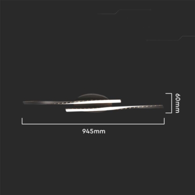 Oprawa V-TAC SKU7001 VT-7788 3000K 12W 1280lm