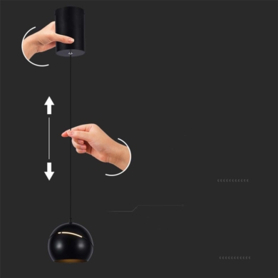 Oprawa V-TAC SKU8001 VT-7797 3000K 8,5W 850lm