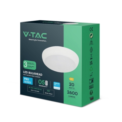 Plafon V-TAC SKU804-24 VT-8613 3000K-4000K-6400K 2