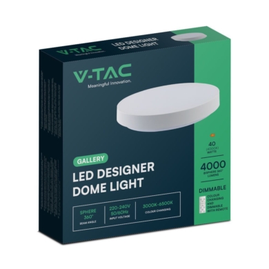 Plafon V-TAC SKU23589 VT-8563 3000K-6500K 40W 4000