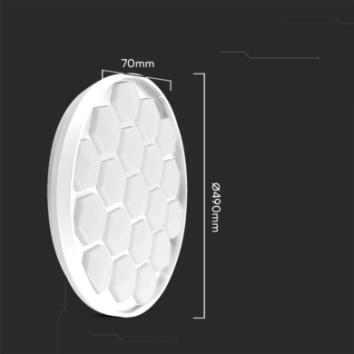 Plafon V-TAC SKU23595 VT-8569 3000K-6500K 60W 6000