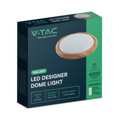 Plafon V-TAC SKU23586 VT-8559 3000K-6500K 60W 6000