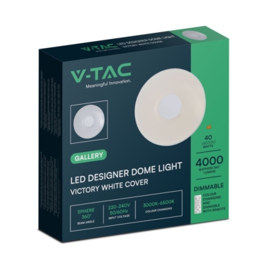 Plafon V-TAC SKU23591 VT-8565 3000K-6500K 40W 4000