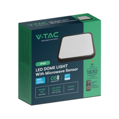 Plafon V-TAC SKU76721-24 VT-8618S 4000K 18W 1830lm