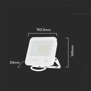 Projektor V-TAC SKU23690 VT-44055 6500K 50W 4270lm