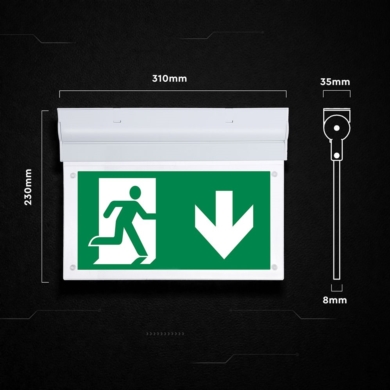 Oprawa V-TAC SKU836-6 VT-519-S 6000K 2W 120lm