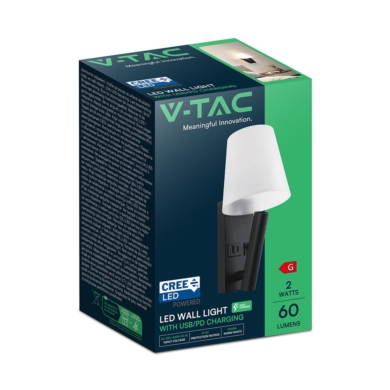Oprawa V-TAC SKU240016 VT-88062-B 3000K 2W 60lm
