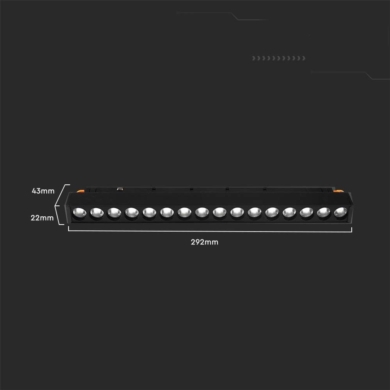 Oprawa V-TAC SKU6884 VT-3614 2700K-6400K 14W 1300l