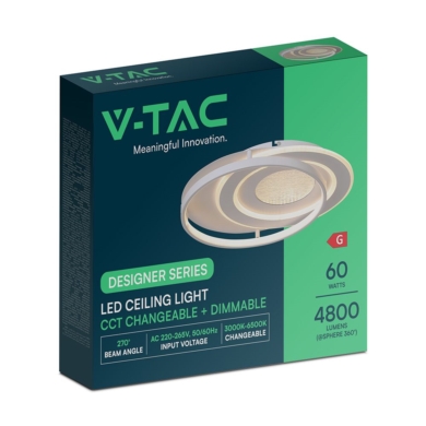 Oprawa V-TAC SKU24138 VT-7747 3000K-4500K-6500K 60