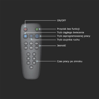 Oprawa V-TAC SKU5505 VT-130W 4000K 20W 2000lm