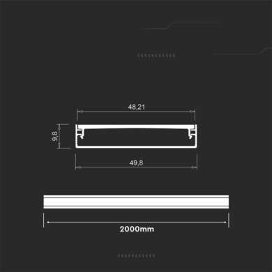 Profil V-TAC SKU24102 VT-71003