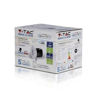Oprawa V-TAC SKU1424 VT-7710D 2700K-6500K 10W 850l