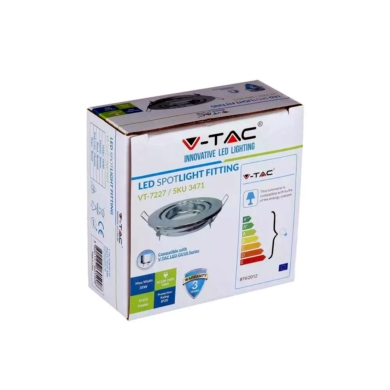 Oczko V-TAC SKU3471 VT-7227RD-SS