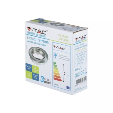 Oczko V-TAC SKU3588 VT-779-SN-RD