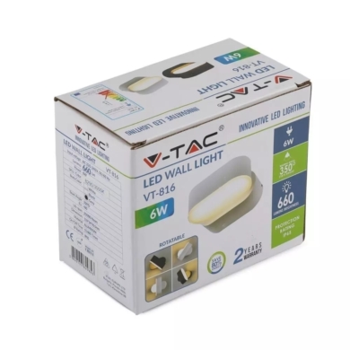 Kinkiet V-TAC SKU8291 VT-816 4000K 6W 660lm