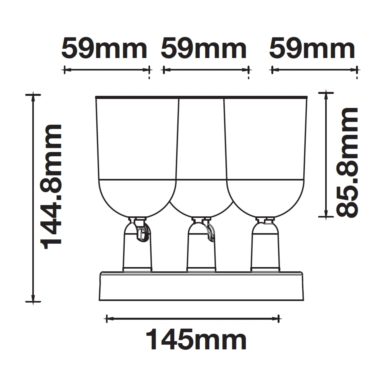 Oprawa V-TAC SKU7982 VT-899 35W Max