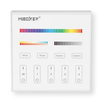 Panel Naścienny Magnetyczny 4-strefowy RGB+CCT