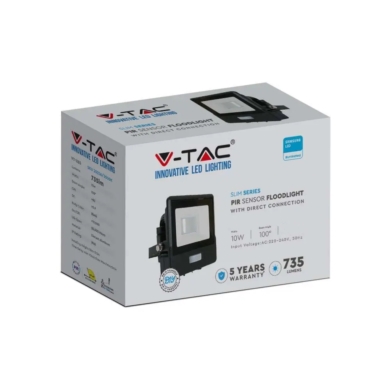 Naświetlacz V-TAC SKU20256 VT-118S 3000K 10W 735lm