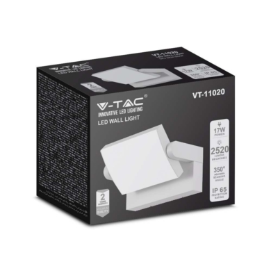 Naświetlacz V-TAC SKU2934 VT-11020 3000K 17W 2520l