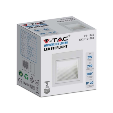 Oprawa V-TAC SKU121284 VT-1143 4000K 3W 200lm