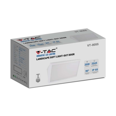 Oprawa V-TAC SKU6816 VT-8055 3000K 20W 2045lm
