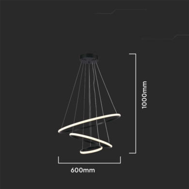 Oprawa V-TAC SKU8017 VT-7816 3000K 32W 3880lm