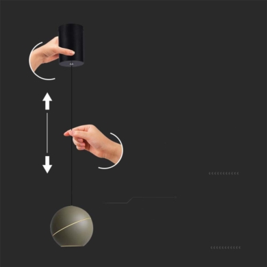 Oprawa V-TAC SKU8003 VT-7797 3000K 8,5W 850lm