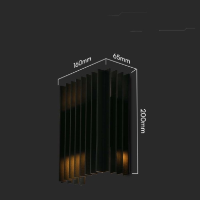 Kinkiet V-TAC SKU10559 VT-1189 3000K 12W 1250lm