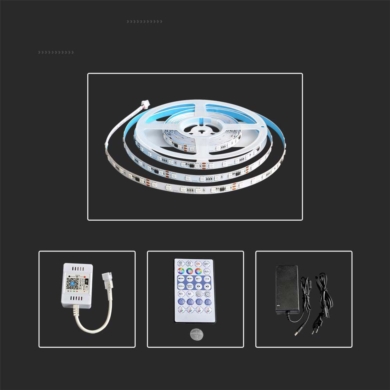 Taśma V-TAC SKU23145 VT-5050 RGB 13W