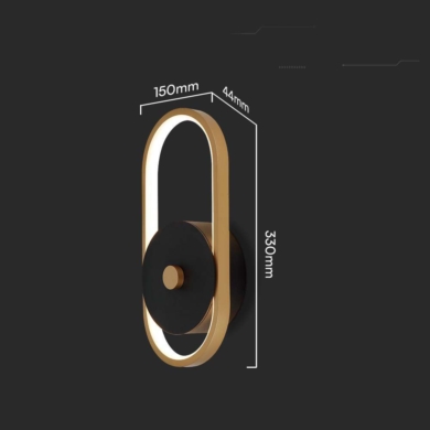 Kinkiet V-TAC SKU10562 VT-1191 3000K 15W 1650lm