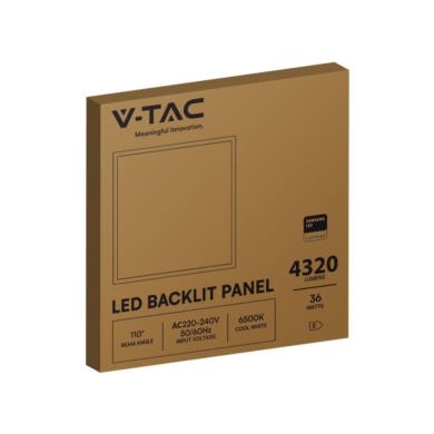 Panel V-TAC SKU23625 VT-61036 6500K 36W 4320lm