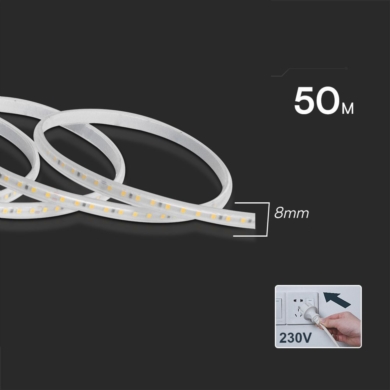 Taśma V-TAC SKU23734 VT-2835 121-50M 4000K 10,5W 1