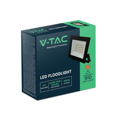 Naświetlacz V-TAC SKU23984 VT-44022 4000K 20W 1510