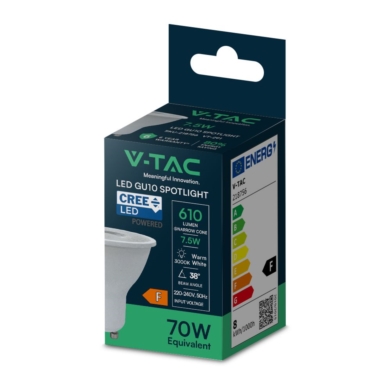 Żarówka V-TAC SKU218756 VT-291 3000K 7,5W 610lm