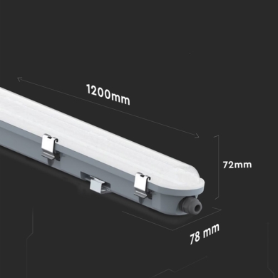 Oprawa V-TAC SKU24013 VT-120137S 4000K 36W 4320lm