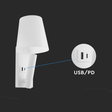 Oprawa V-TAC SKU240006 VT-80062-W 3000K 2W 60lm