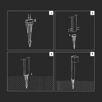 Szpilka V-TAC SKU24094 VT-12050-C