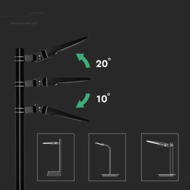 Naświetlacz V-TAC SKU24099 VT-ST20CCT 3000K-4000K-