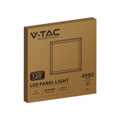Panel V-TAC SKU24081 VT-6060 6500K 40W 4950lm