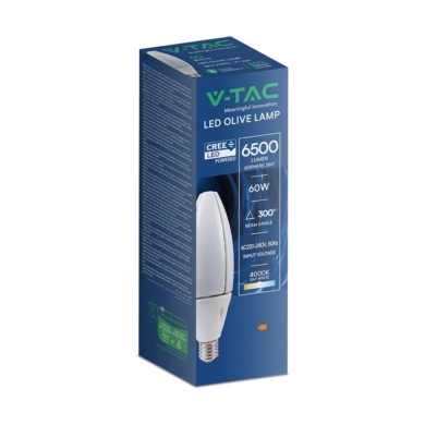 Żarówka V-TAC SKU211876 VT-260 4000K 60W 6500lm